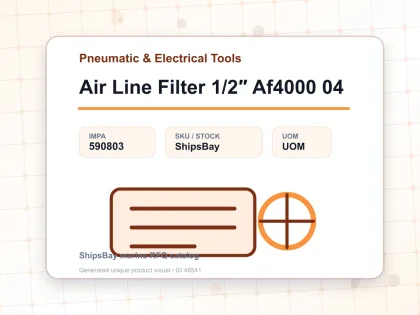 Air Line Filter 1/2″ Af4000 04 - Pneumatic & Electrical Tools - IMPA 590803