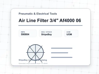 Air Line Filter 3/4″ Af4000 06 - Pneumatic & Electrical Tools - IMPA 590804