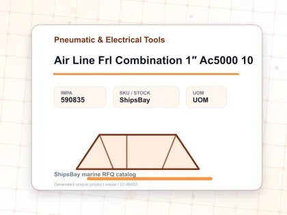 Air Line Frl Combination 1″ Ac5000 10 - Pneumatic & Electrical Tools - IMPA 590835