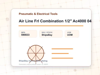Air Line Frl Combination 1/2″ Ac4000 04 - Pneumatic & Electrical Tools - IMPA 590833