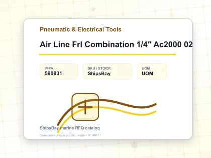 Air Line Frl Combination 1/4″ Ac2000 02 - Pneumatic & Electrical Tools - IMPA 590831