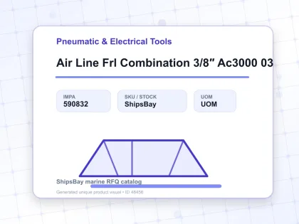 Air Line Frl Combination 3/8″ Ac3000 03 - Pneumatic & Electrical Tools - IMPA 590832