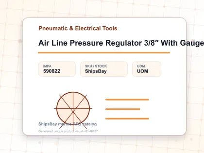 Air Line Pressure Regulator 3/8″ With Gauge Ar3000 03 - Pneumatic & Electrical Tools - IMPA 590822