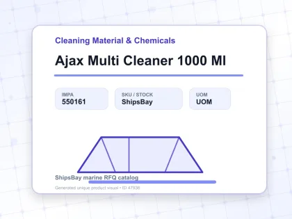 Ajax Multi Cleaner 1000 Ml - Cleaning Material & Chemicals - IMPA 550161