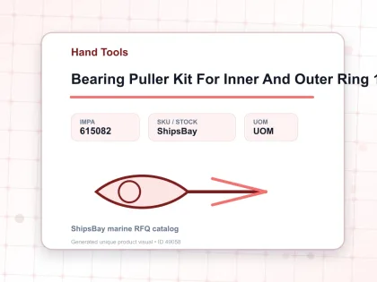 Bearing Puller Kit For Inner And Outer Ring 15 – 30 Mm - Hand Tools - IMPA 615082