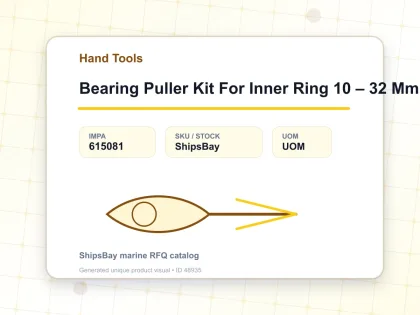 Bearing Puller Kit For Inner Ring 10 – 32 Mm - Hand Tools - IMPA 615081