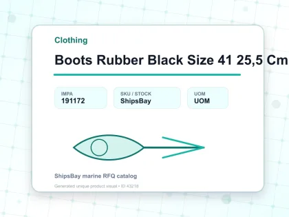 Boots Rubber Black Size 41 25,5 Cm - Clothing - IMPA 191172
