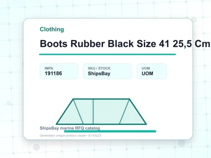 Boots Rubber Black Size 41 25,5 Cm - Clothing - IMPA 191186
