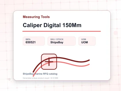 Caliper Digital 150Mm - Measuring Tools - IMPA 650521