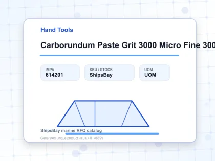 Carborundum Paste Grit 3000 Micro Fine 300 Grm - Hand Tools - IMPA 614201
