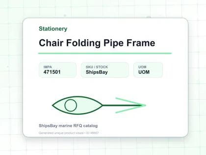 Chair Folding Pipe Frame - Stationery - IMPA 471501