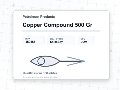 Copper Compound 500 Gr - Petroleum Products - IMPA 450566