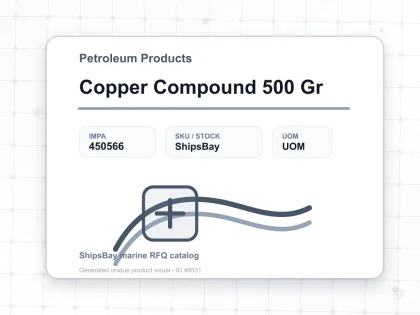 Copper Compound 500 Gr - Petroleum Products - IMPA 450566