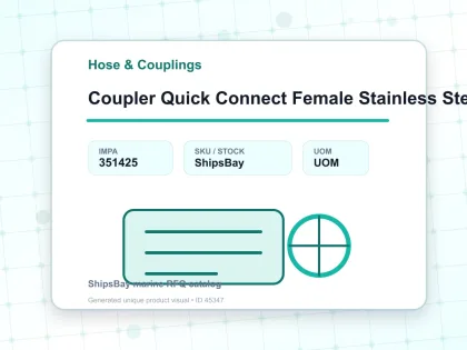 Coupler Quick Connect Female Stainless Steel 600 Sf Pt 3/4″ Sempo - Hose & Couplings - IMPA 351425