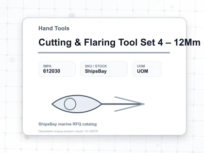 Cutting & Flaring Tool Set 4 – 12Mm - Hand Tools - IMPA 612030