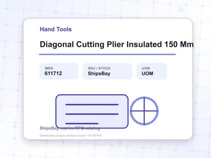 Diagonal Cutting Plier Insulated 150 Mm - Hand Tools - IMPA 611712