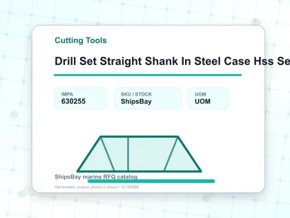 Drill Set Straight Shank In Steel Case Hss Set 1 – 13 Mm 25 Pcs - Cutting Tools - IMPA 630255