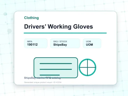 Drivers’ Working Gloves - Clothing - IMPA 190112