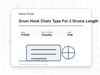 Drum Hook Chain Type For 2 Drums Length 500 Mm - Hand Tools - IMPA 614026