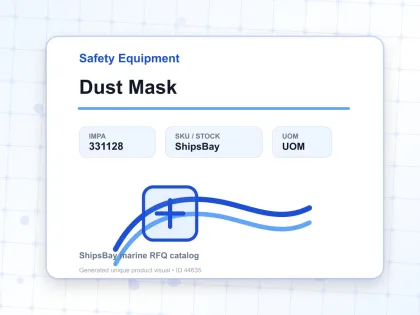 Dust Mask - Safety Equipment - IMPA 331128