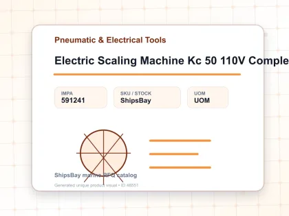 Electric Scaling Machine Kc 50 110V Complete Kenpo - Pneumatic & Electrical Tools - IMPA 591241