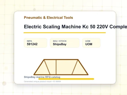Electric Scaling Machine Kc 50 220V Complete Kenpo - Pneumatic & Electrical Tools - IMPA 591242