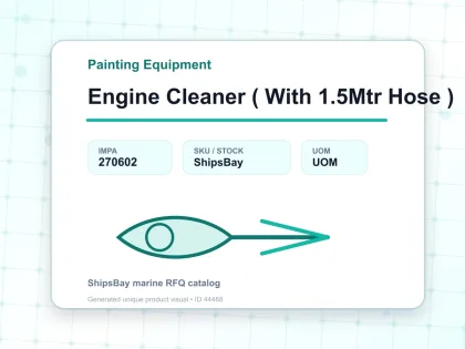 Engine Cleaner ( With 1.5Mtr Hose ) - Painting Equipment - IMPA 270602