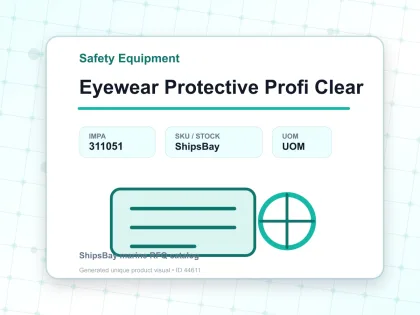 Eyewear Protective Profi Clear - Safety Equipment - IMPA 311051