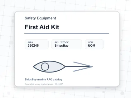 First Aid Kit - Safety Equipment - IMPA 330246