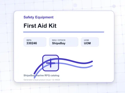 First Aid Kit - Safety Equipment - IMPA 330246