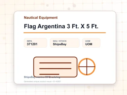 Flag Argentina 3 Ft. X 5 Ft. - Nautical Equipment - IMPA 371201