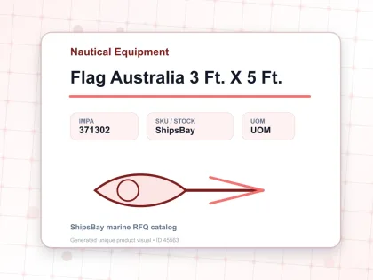Flag Australia 3 Ft. X 5 Ft. - Nautical Equipment - IMPA 371302