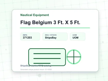 Flag Belgium 3 Ft. X 5 Ft. - Nautical Equipment - IMPA 371203