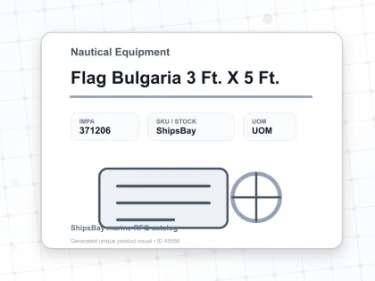 Flag Bulgaria 3 Ft. X 5 Ft. - Nautical Equipment - IMPA 371206