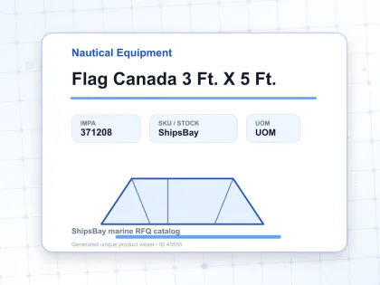 Flag Canada 3 Ft. X 5 Ft. - Nautical Equipment - IMPA 371208