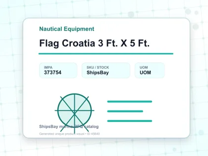 Flag Croatia 3 Ft. X 5 Ft. - Nautical Equipment - IMPA 373754