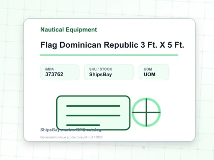 Flag Dominican Republic 3 Ft. X 5 Ft. - Nautical Equipment - IMPA 373762