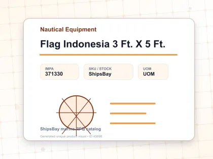 Flag Indonesia 3 Ft. X 5 Ft. - Nautical Equipment - IMPA 371330