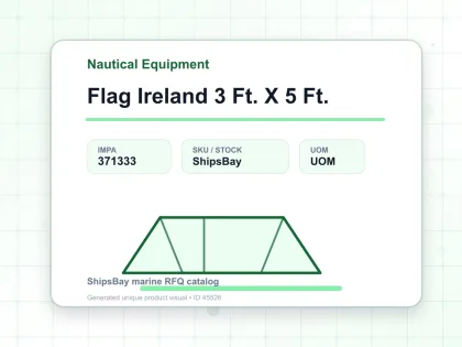 Flag Ireland 3 Ft. X 5 Ft. - Nautical Equipment - IMPA 371333