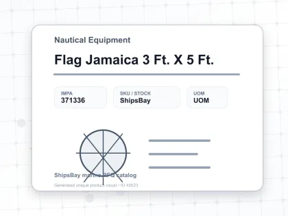 Flag Jamaica 3 Ft. X 5 Ft. - Nautical Equipment - IMPA 371336