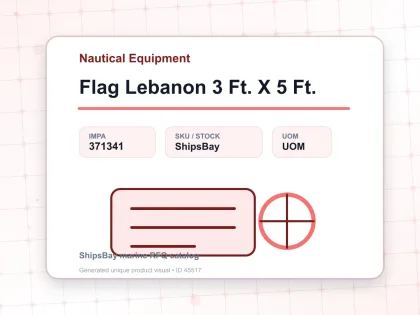 Flag Lebanon 3 Ft. X 5 Ft. - Nautical Equipment - IMPA 371341