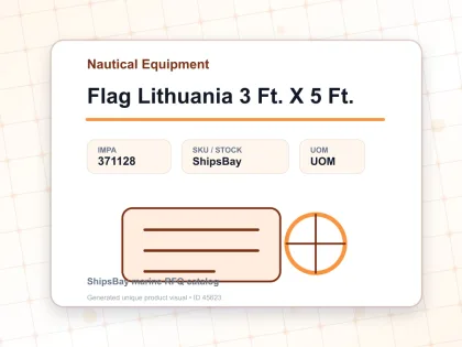 Flag Lithuania 3 Ft. X 5 Ft. - Nautical Equipment - IMPA 371128