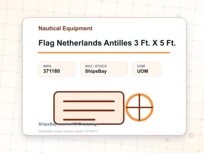 Flag Netherlands Antilles 3 Ft. X 5 Ft. - Nautical Equipment - IMPA 371180