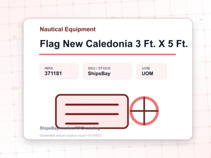 Flag New Caledonia 3 Ft. X 5 Ft. - Nautical Equipment - IMPA 371181