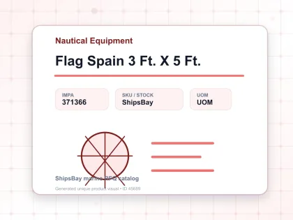 Flag Spain 3 Ft. X 5 Ft. - Nautical Equipment - IMPA 371366
