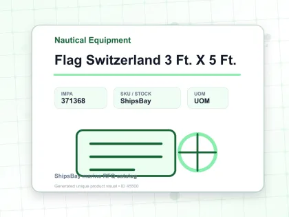 Flag Switzerland 3 Ft. X 5 Ft. - Nautical Equipment - IMPA 371368
