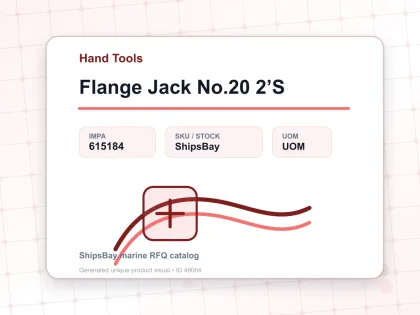 Flange Jack No.20 2’S - Hand Tools - IMPA 615184