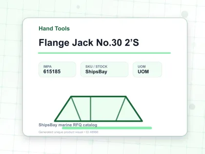 Flange Jack No.30 2’S - Hand Tools - IMPA 615185