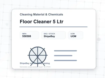 Floor Cleaner 5 Ltr - Cleaning Material & Chemicals - IMPA 550508