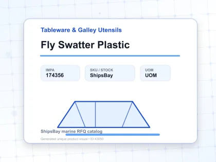Fly Swatter Plastic - Tableware & Galley Utensils - IMPA 174356